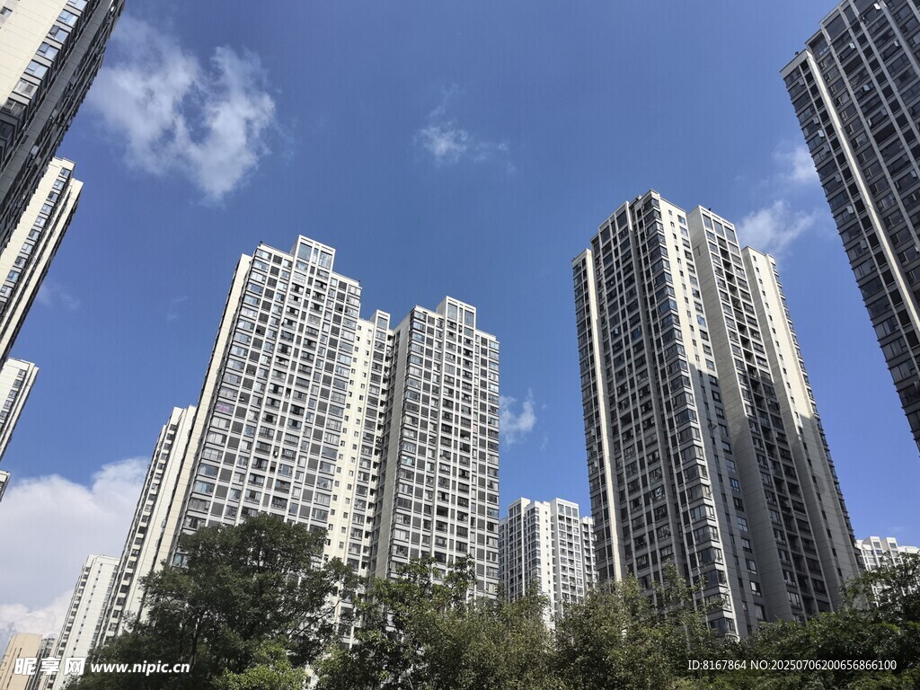 都市高楼林立景观