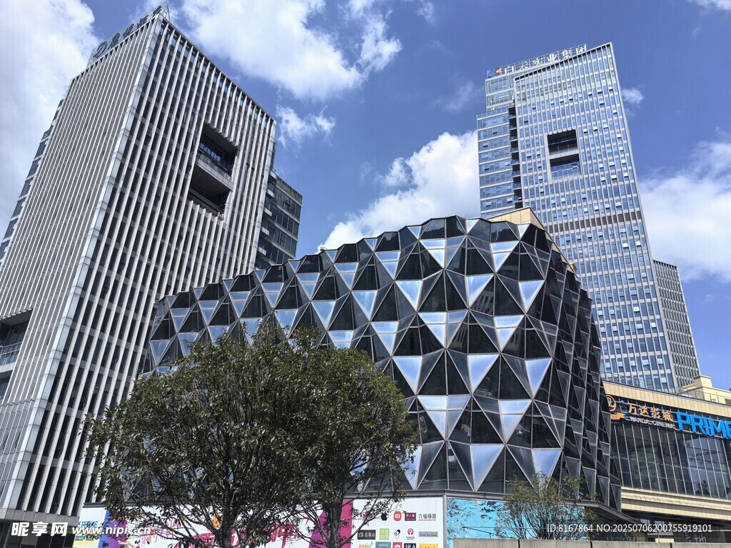 现代风格城市建筑景观