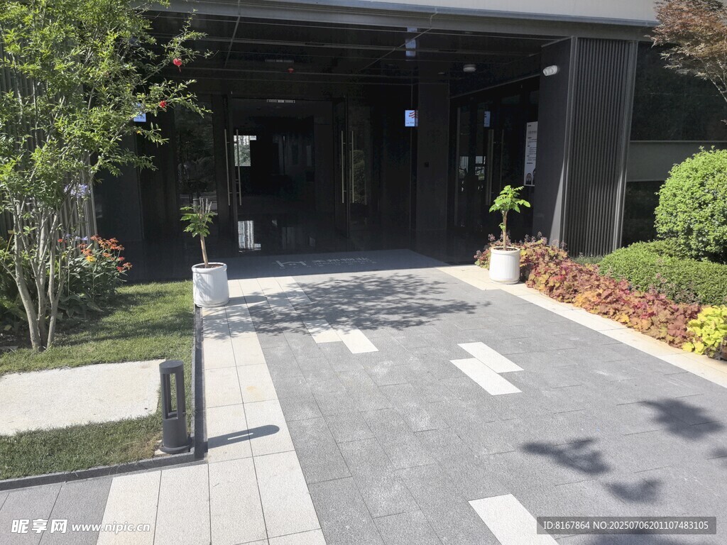 现代建筑入口景观