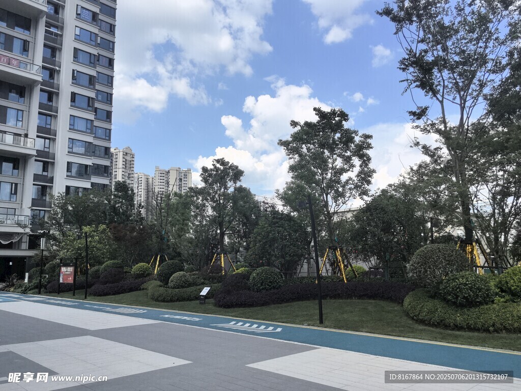 小区户外景观优美环境