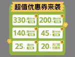 超值优惠券来袭弹窗