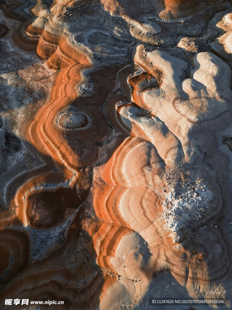 壮丽丹霞地貌景观