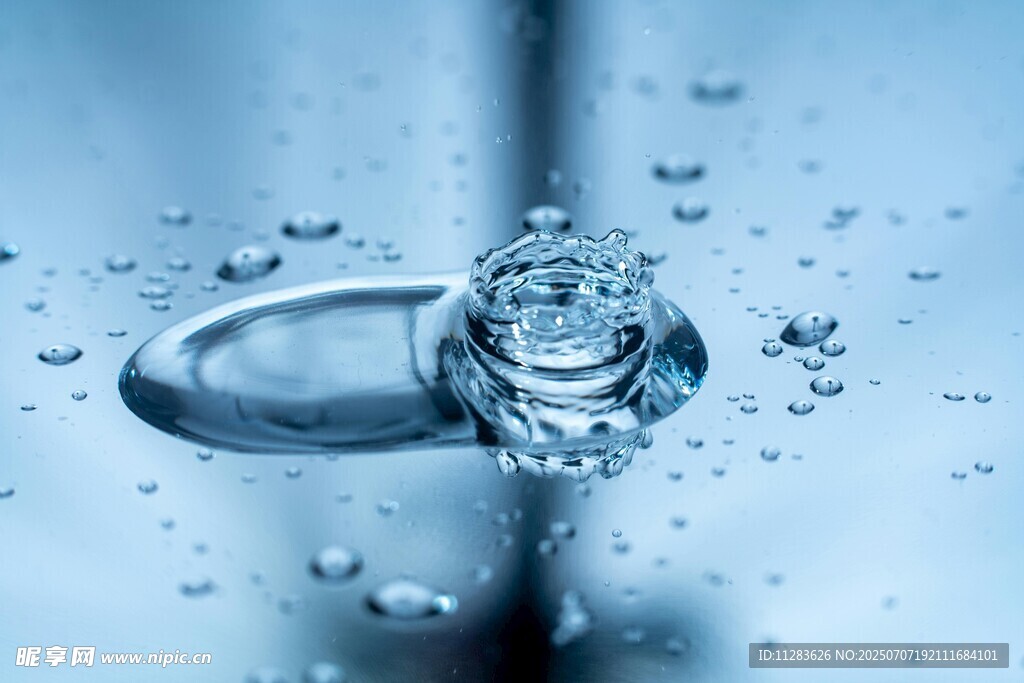 水滴特写
