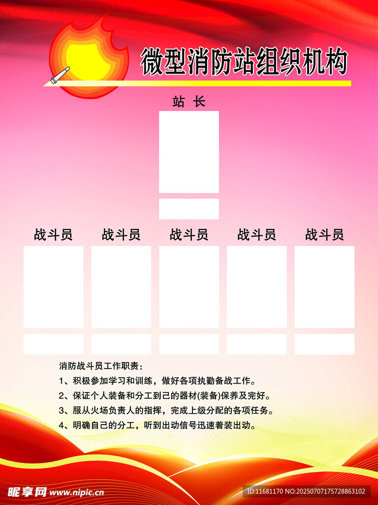 微型消防组织机构