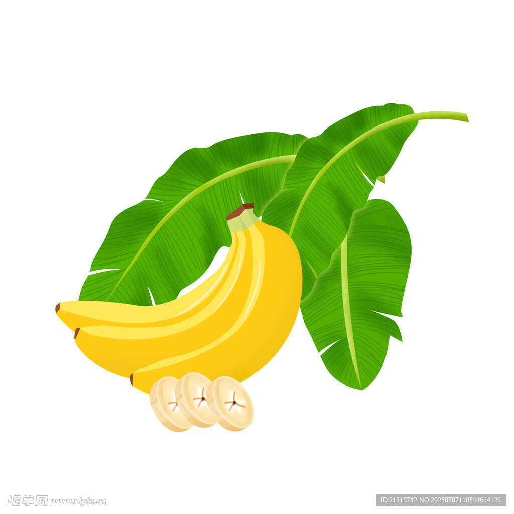 卡通手绘香蕉