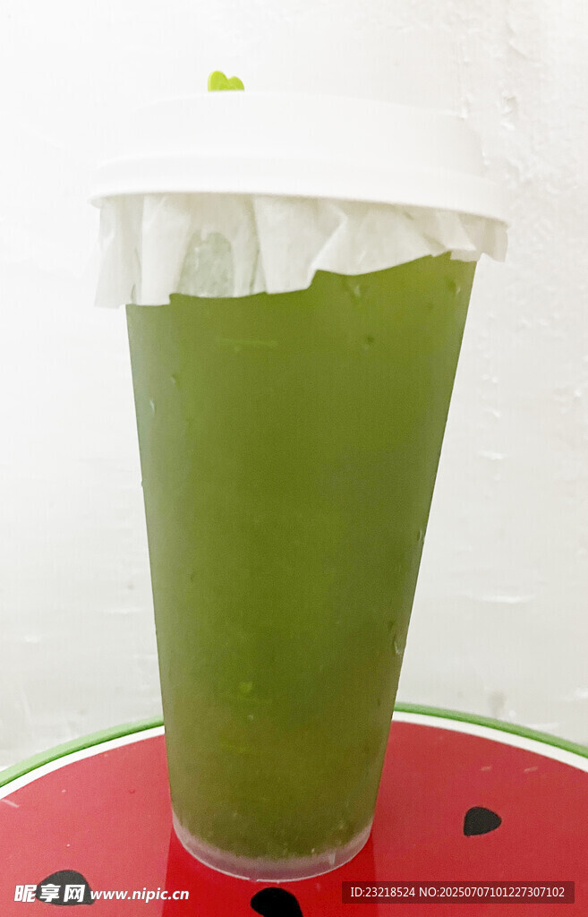 羽衣甘蓝奶茶