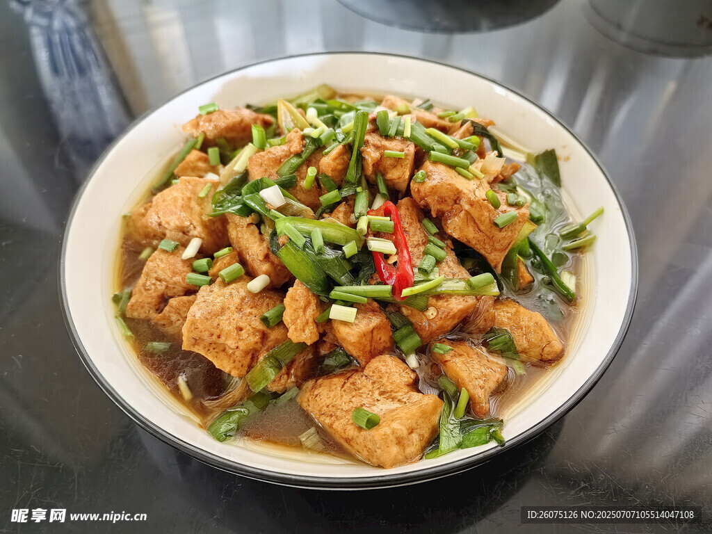 美味青椒炒豆腐