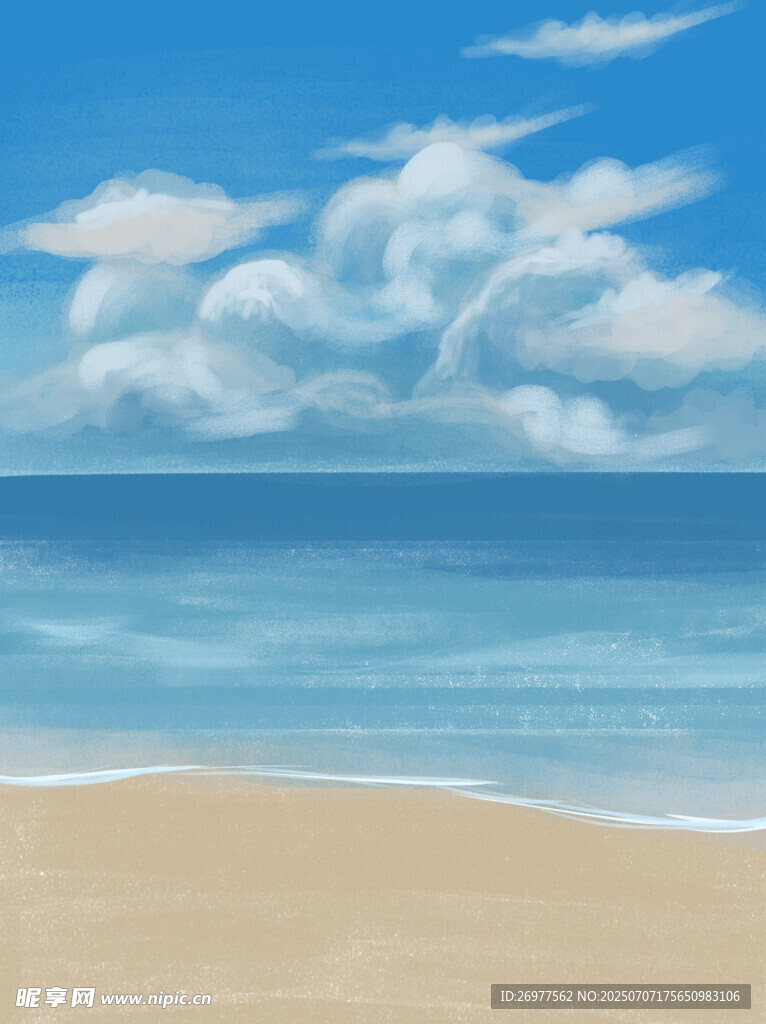 海边沙滩美景