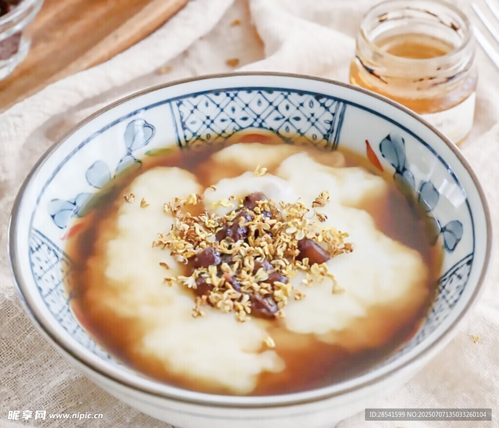 美味红糖糍粑红豆沙桂花拉丝麻薯