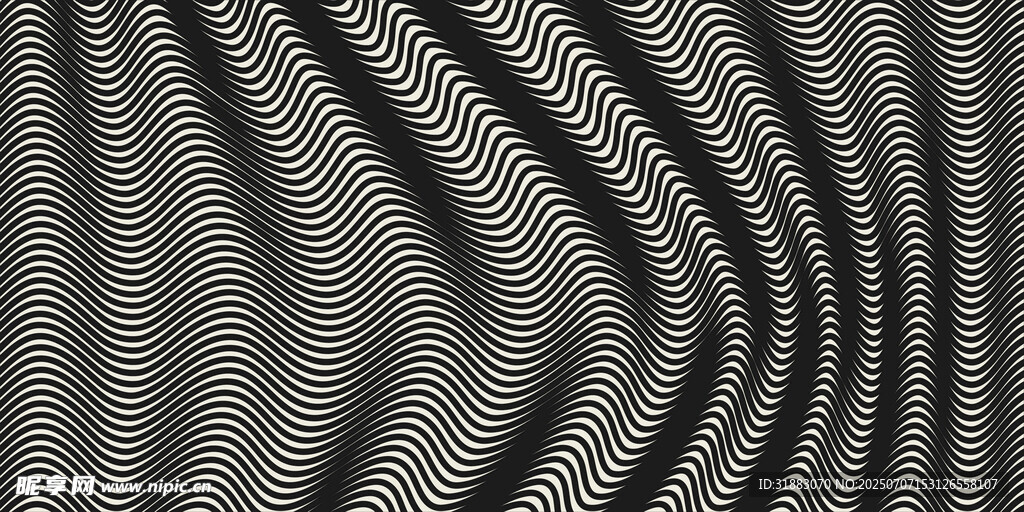 波纹纹理图案