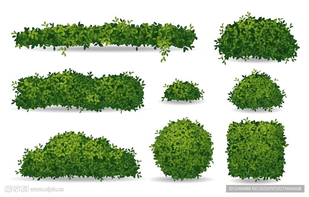 多样绿植造型