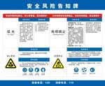 安全风险告知牌