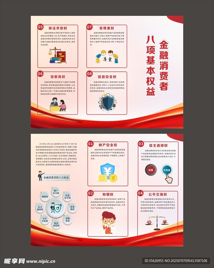 金融消费折页