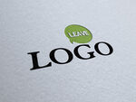 简约绿色LOGO设计展示