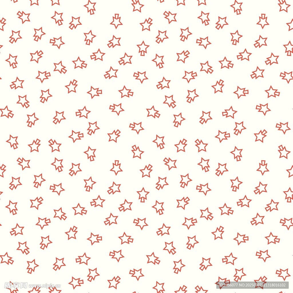 粉色小花无缝图案背景