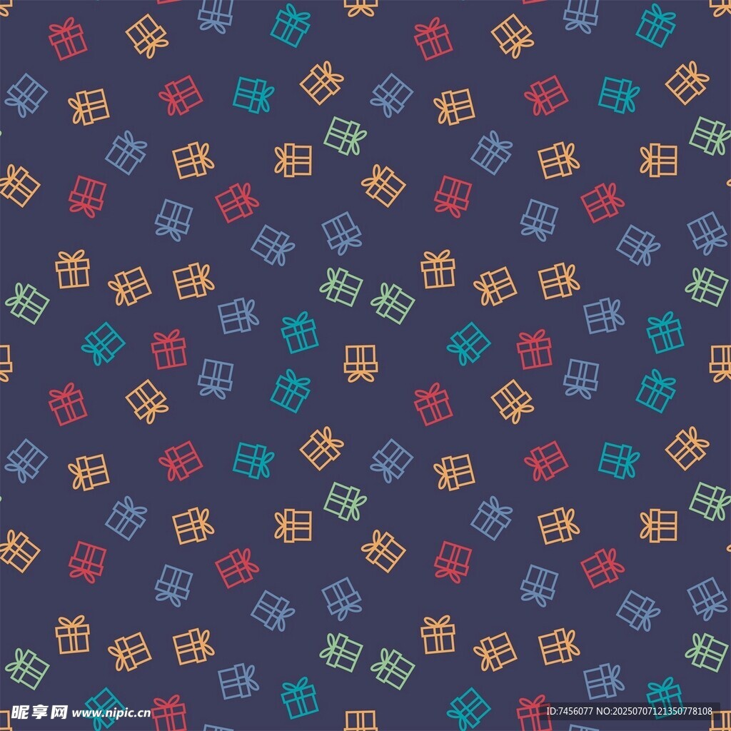 多彩几何图案背景纹理