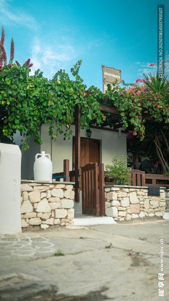 乡村石砌小屋