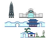 苏州园林素材
