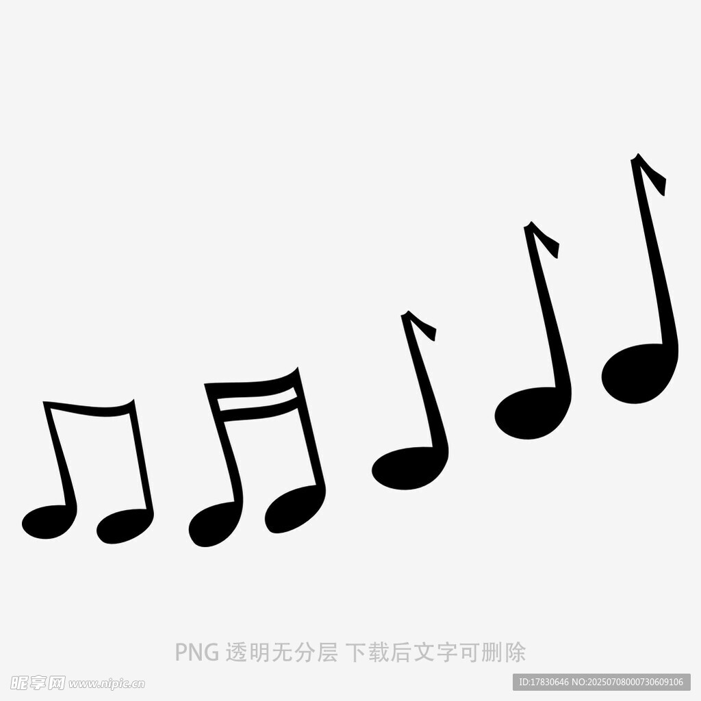 音符排列图