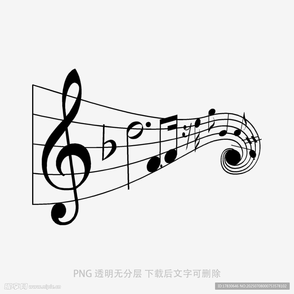音乐符号创意图案