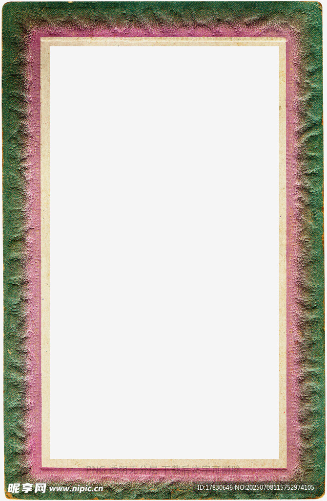 复古花纹边框空白画框