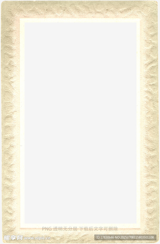 金色花纹边框空白画框