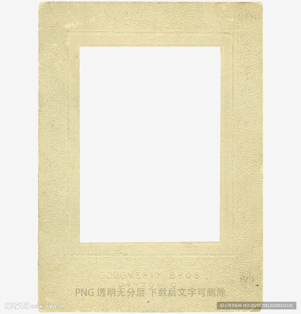 复古空白相框