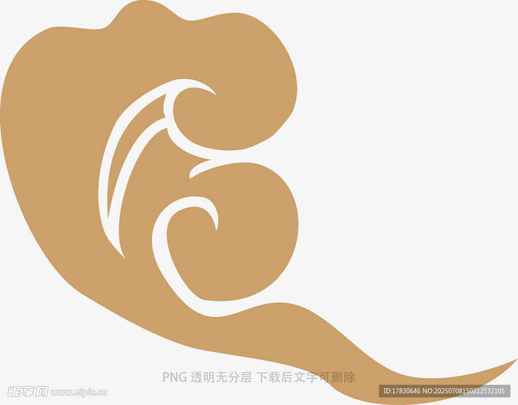 抽象曲线艺术图形设计