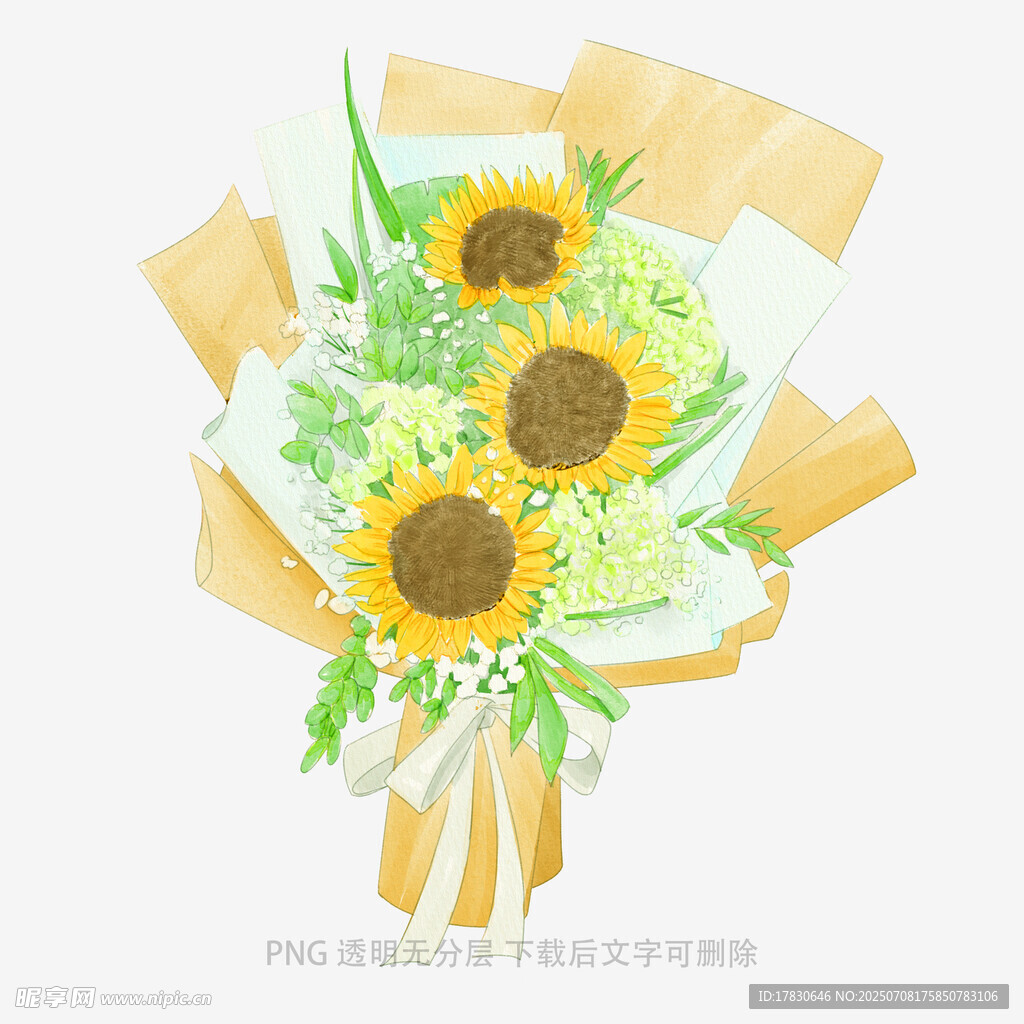 手捧花
