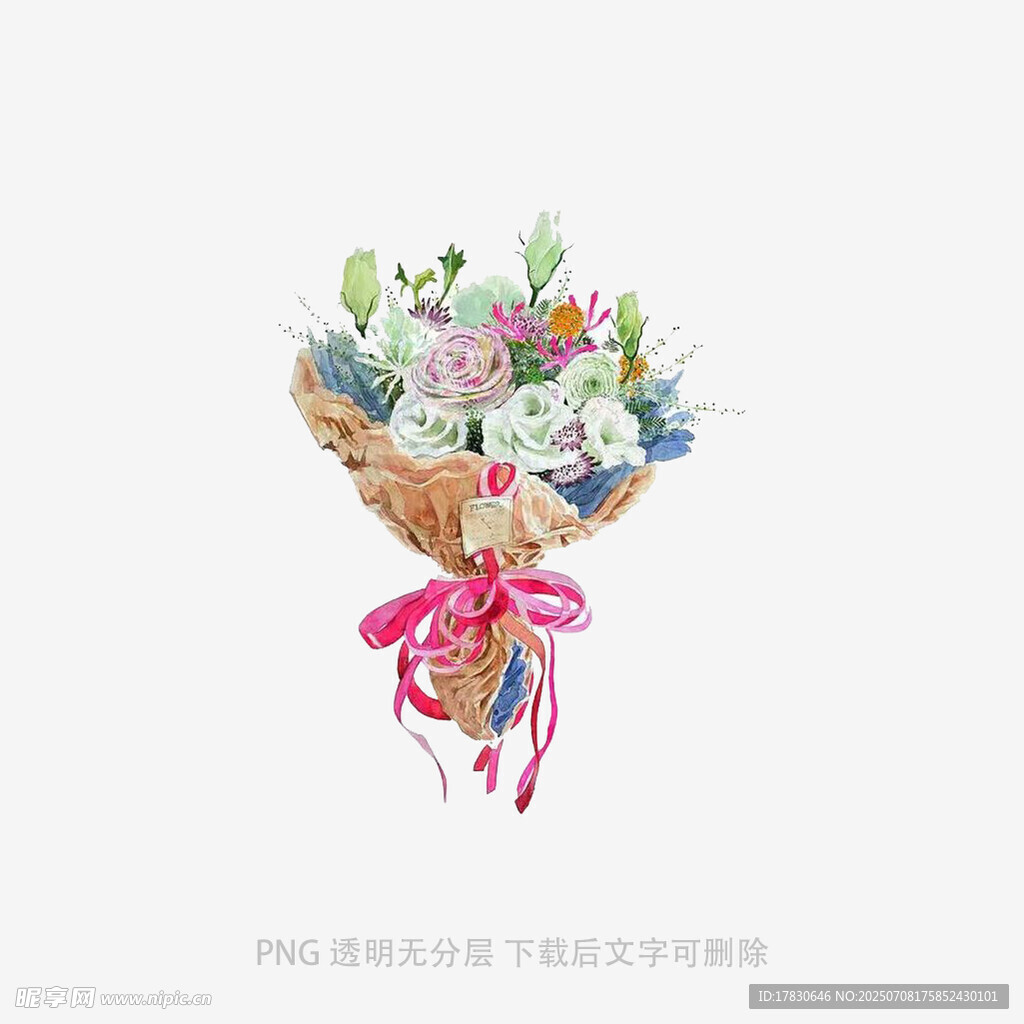 手捧花