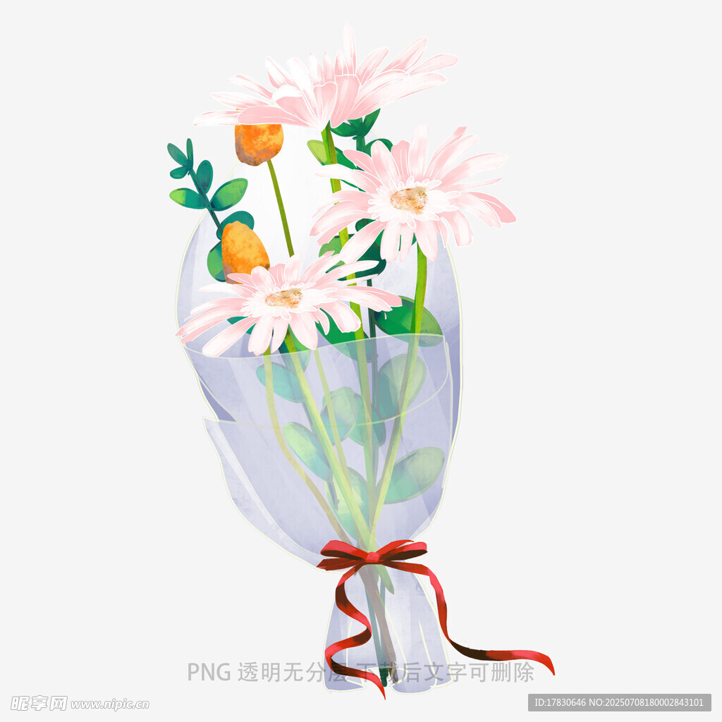 手捧花