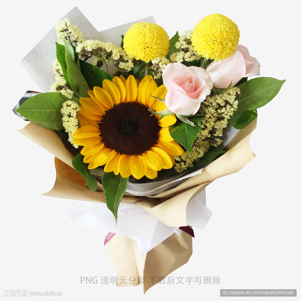 手捧花