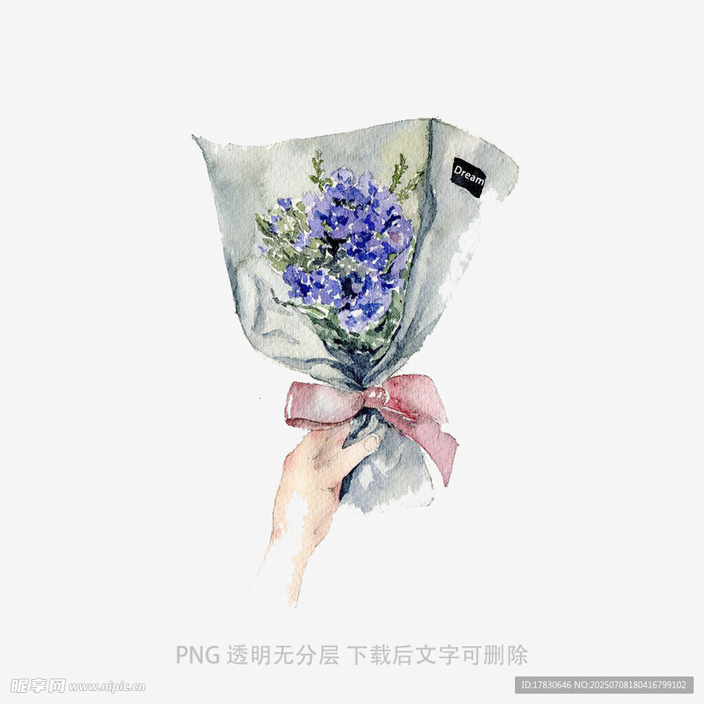 手捧花