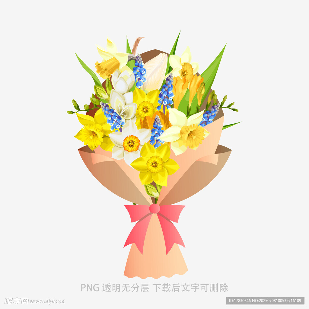 手捧花