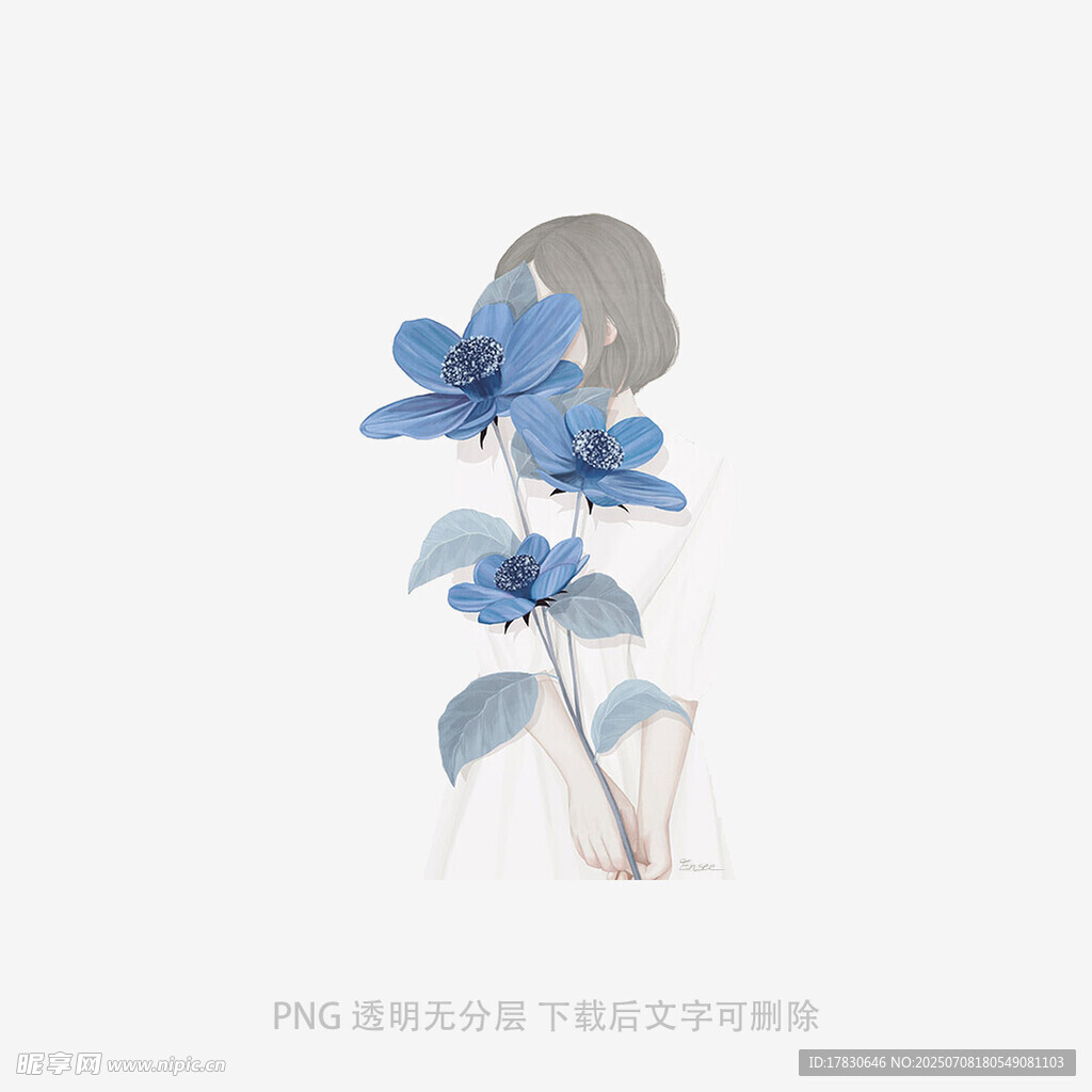 手捧花