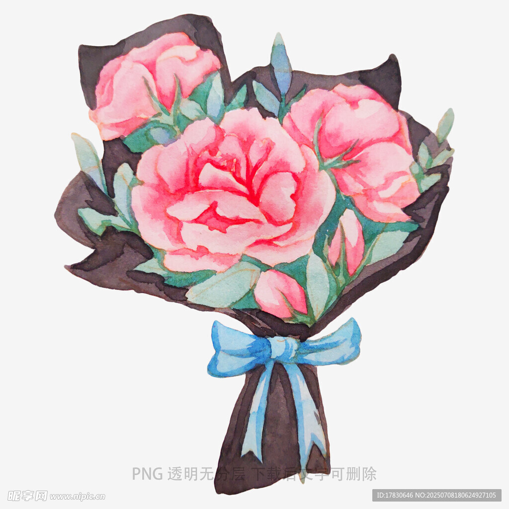 手捧花
