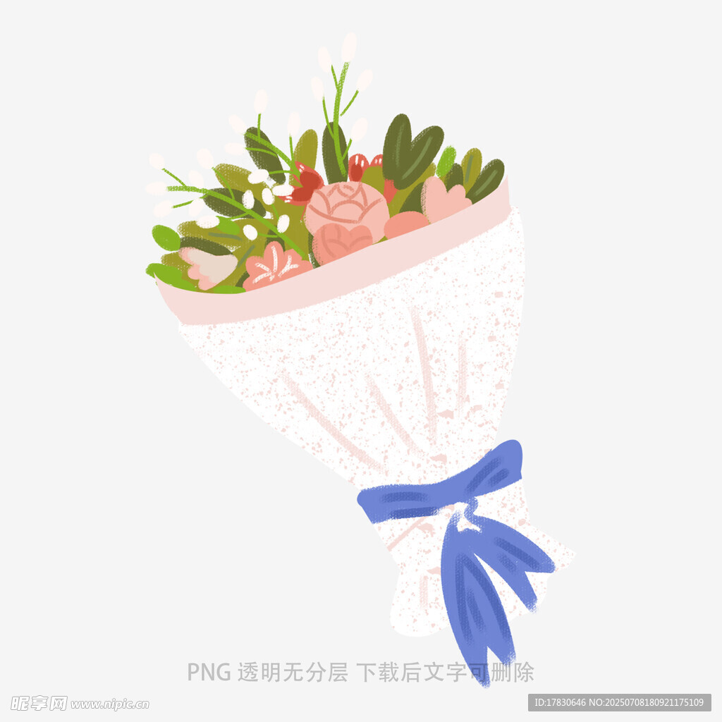 手捧花