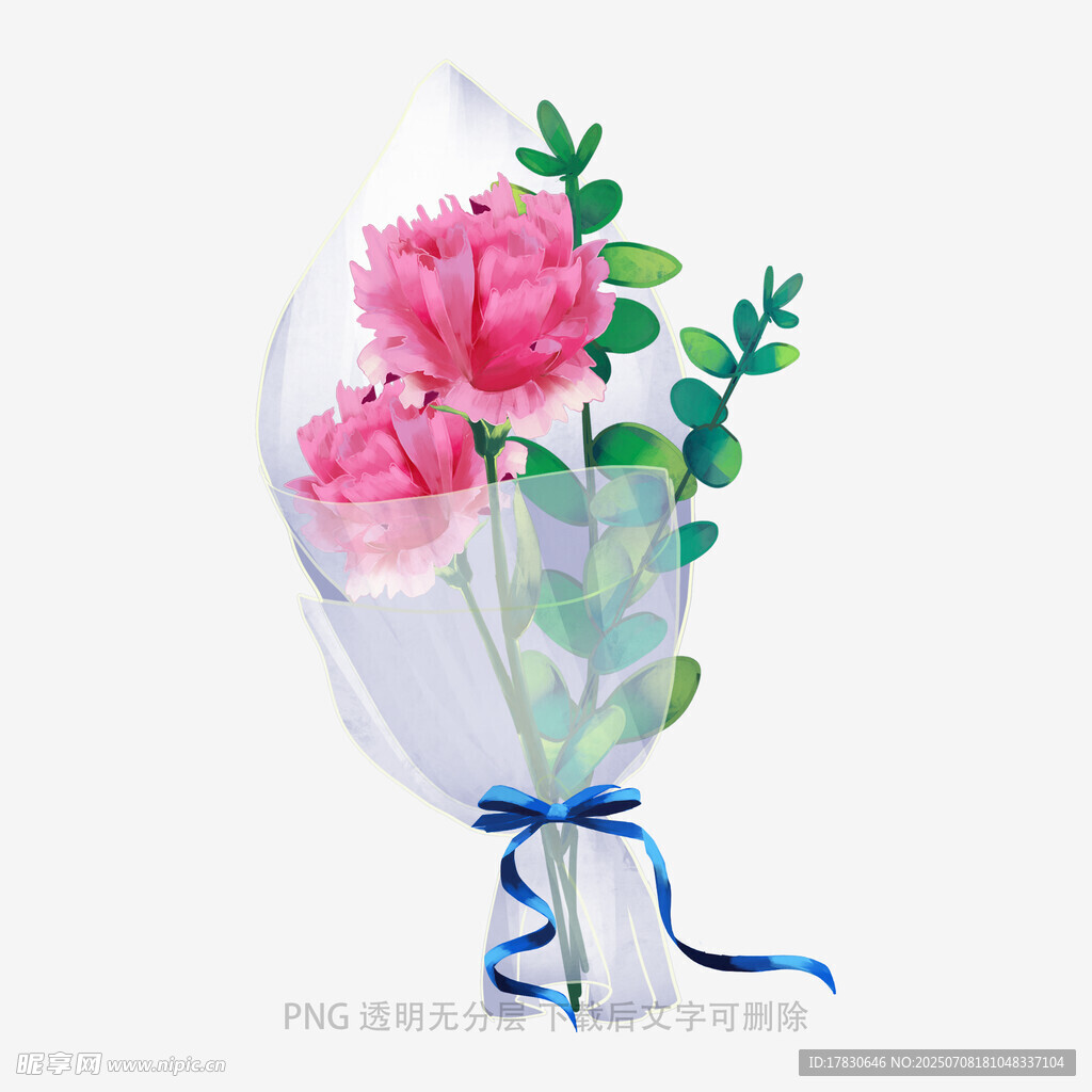 透明气球鲜花束浪漫装饰