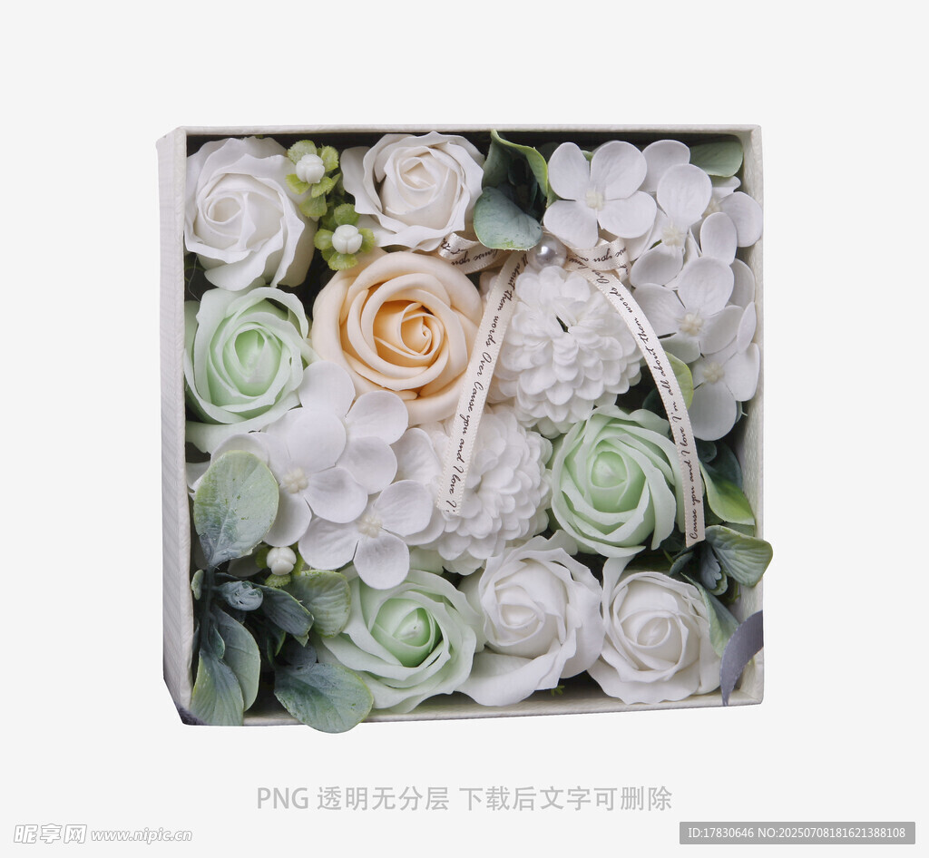 精致花盒中的多彩花卉