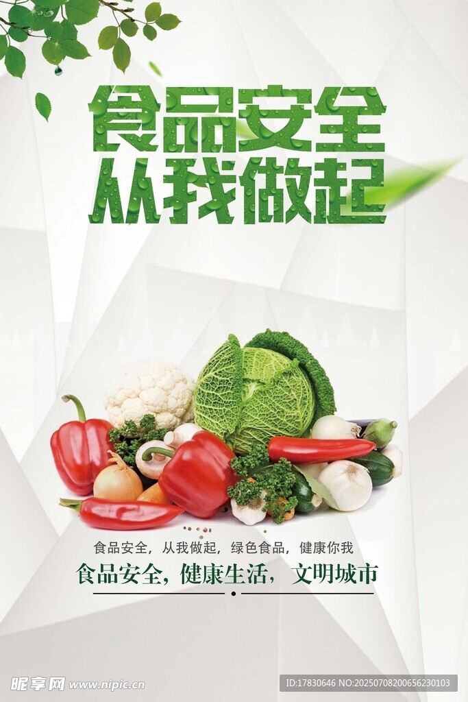 食品安全宣传海报