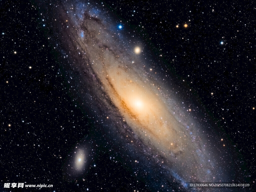 螺旋星系的壮丽宇宙景象