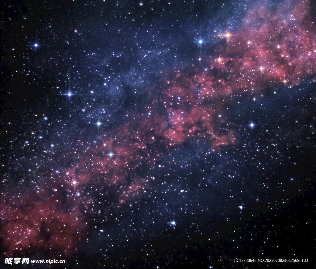 绚丽星云宇宙奇观