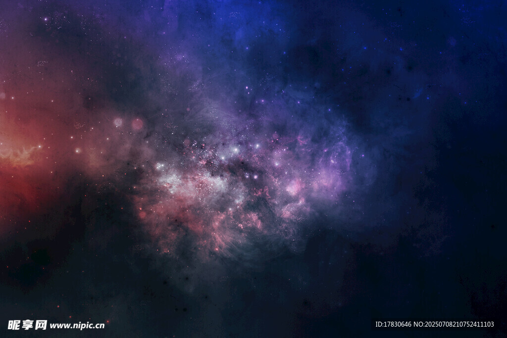 梦幻绚丽的星云景象