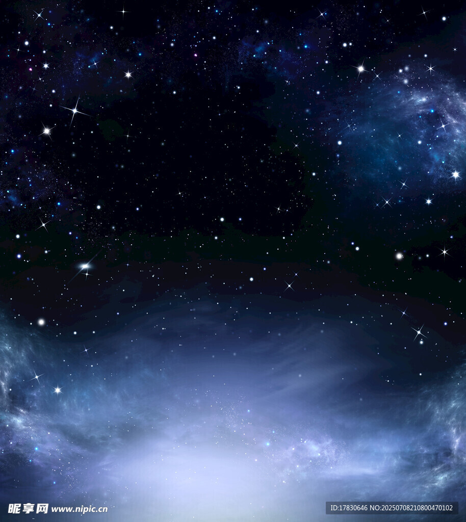 梦幻星空宇宙景象
