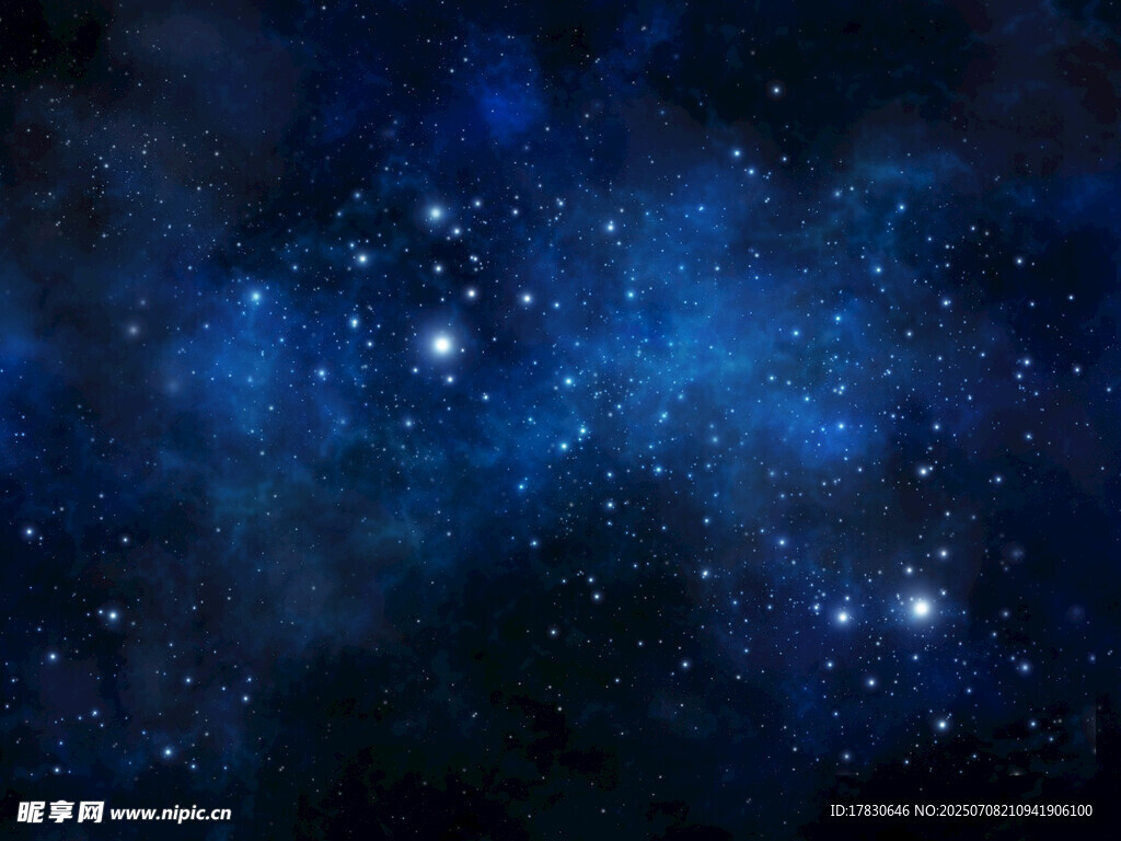梦幻星空夜景