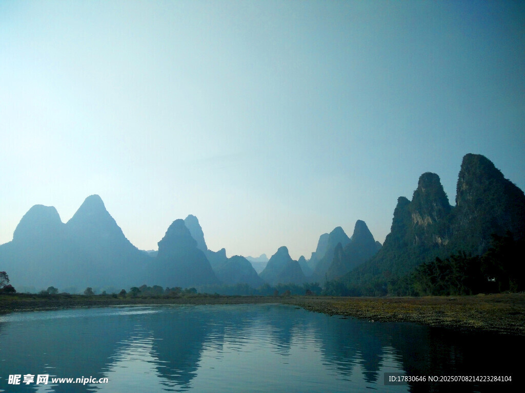 桂林山水美景如画