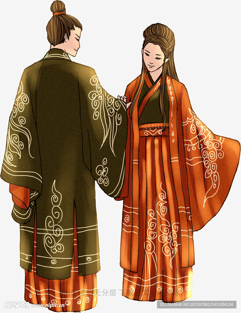 古风汉服男女形象展示