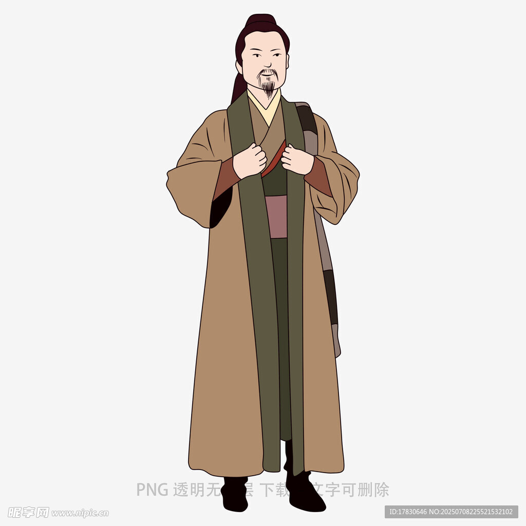 古代男子古装形象展示