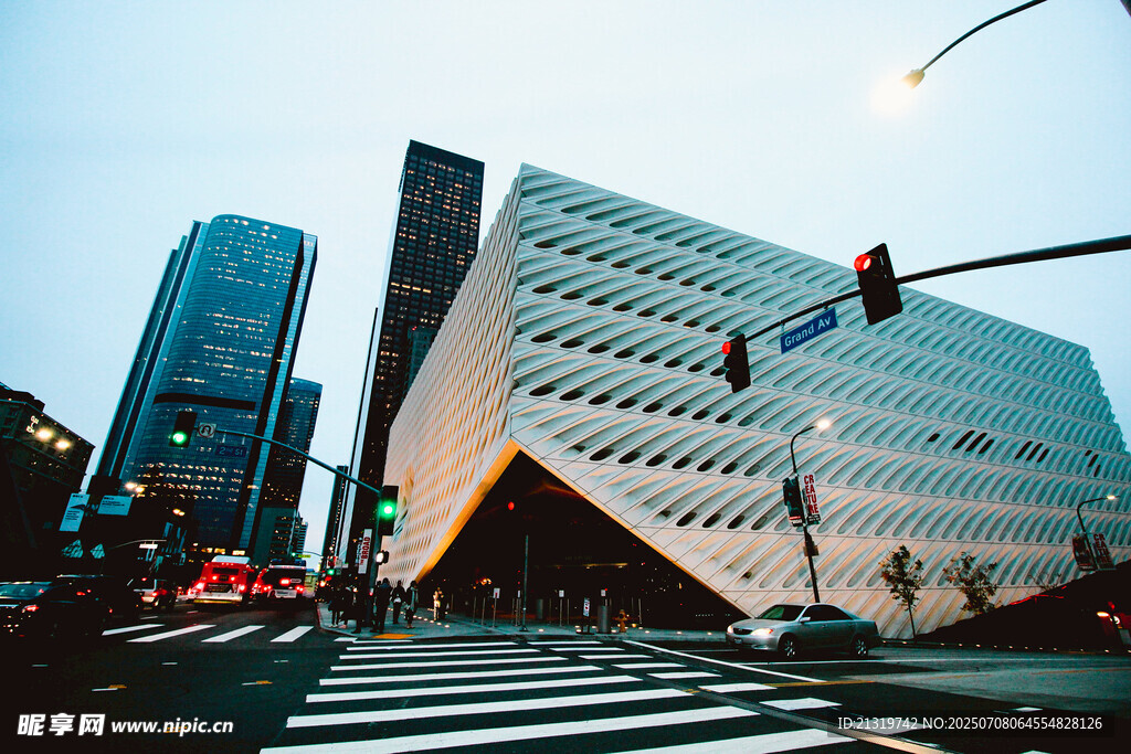 城市现代建筑街景