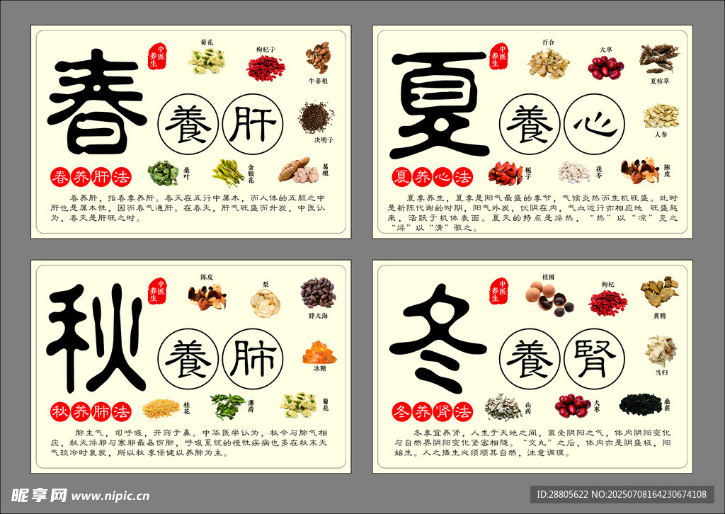 四季养生